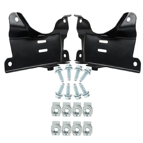 DURAFORCE Front Bumper Outer Bracket Suitable For Chevy Silverado 2500HD 3500HD 07-10 2PCS