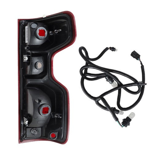 DURAFORCE Headlights+Red Brake Tail Lights For 2019-2021 Chevy Silverado 1500 Halogen 4PCS