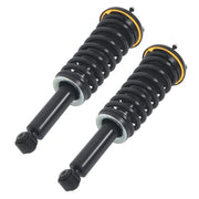 DURAFORCE Pair Rear Shock Struts Assys Coil Spring w/o Electric For Jaguar XJ Series 10-18