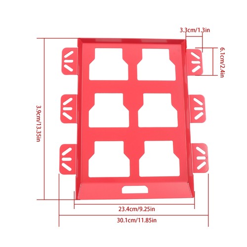 DURAFORCE 2 Pieces Tool Box Mounting Plate 50Lbs Half Package For Tool Storage System