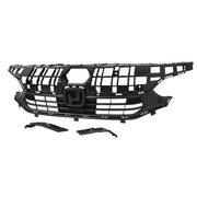 DURAFORCE Upper Lower Grill W/Molding Fog Lights Set Fit For Honda Civic 20222-2023 Front