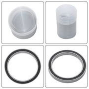 DURAFORCE 10Pcs 6707-2RS Bearings 35×44×5mm Double Rubber Seals Deep Groove Ball Bearing