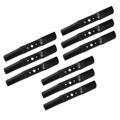 DURAFORCE 9PCS Blades for Cub Cadet RZT 54" Zero Turn Mowers 2013- XT1-2 Tractors 2015-