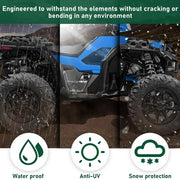DURAFORCE Overfenders Fender Flares Mud Guard For Polaris Sportsman XP 850/1000 SP 2017-23