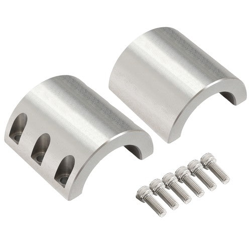 Steel 2 Inch OD Size Universal Roll Cage Mounts Split Collar Tube Clamps