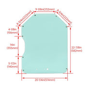 DURAFORCE Door Glass Window For Bobcat 751 753 763 773 863 864 873 883 963 Skid Steer