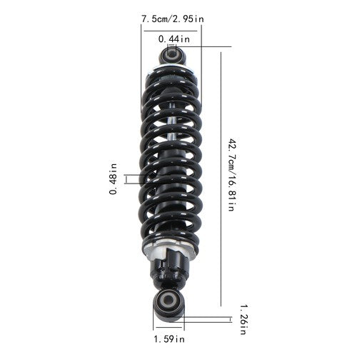 DURAFORCE AM142425 XUV625i XUV825i XUV855D For John Deere Rear Coil-Over Shock Absorber