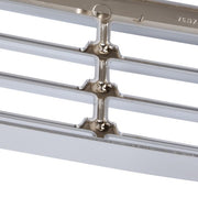 DURAFORCE Compatible For Lincoln Navigator 2007-2013 2014 Bumper Grille Front Upper Chrome