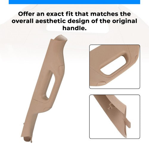 Driver A Pillar Handle Adobe Tan for 2011 2016 Ford F 250 F 350 F 450 Super Duty