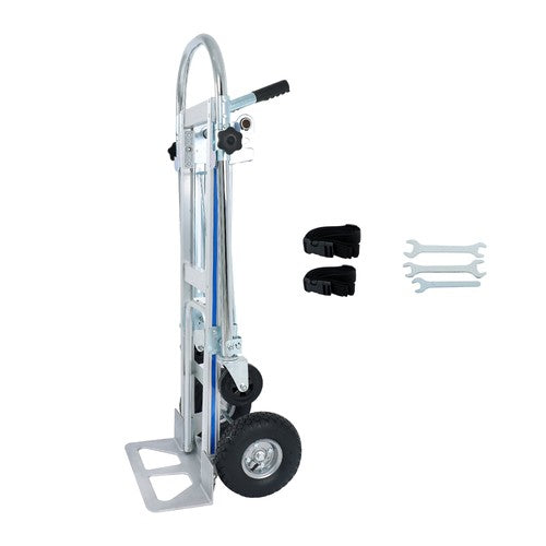 DURAFORCE 1000 LBS Capacity 3 in 1 Convertible Hand Truck for Warehouses & Factories