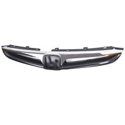 DURAFORCE Front Grille Plastic Bumper Black Trim For Honda Accord 4-door Sedan 2006 2007