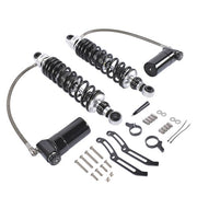 DURAFORCE Adjustable Rear Suspension Shocks Remote Reservoir for Harley Road Glide 2014-24