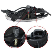 DURAFORCE L+R Bumper Clear Fog Light Assembly For 07-10 Hyundai Elantra Sedan 4-Door 2.0L