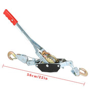 DURAFORCE Power Puller Safe Working Load Of 2,000 Pounds 2 Ton Dual Gear Power Puller US
