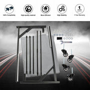 DURAFORCE Hard Top Carrier Rack Storage Cart Holder Stand & Cover For Mercedes-Benz 380SLC