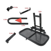 DURAFORCE Universal Upgraded Golf Cart Rear Seat Bag Rack For EZGO Club Car Yamaha