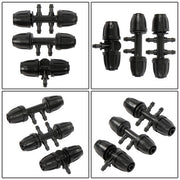 DURAFORCE Drip Irrigation System - Adjustable Quick Connect Irrigation System fit Gardens