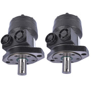 DURAFORCE 2x 1" Shaft Hydraulic Motors 2 Bolt Mount for Char-Lynn Eaton H Series 101-1701