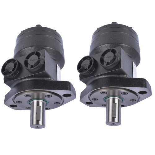DURAFORCE 2x 1" Shaft Hydraulic Motors 2 Bolt Mount for Char-Lynn Eaton H Series 101-1701