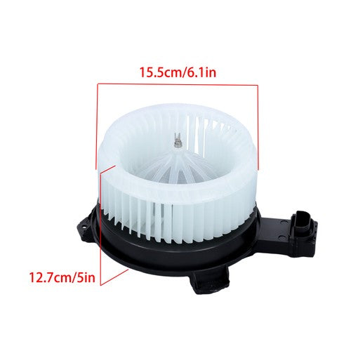 DURAFORCE Fit For Honda Civic 2012 2013 A/C AC Heater Blower Motor w/ Fan 1.5L 1.8L 2.4L