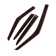 DURAFORCE For 2011-2017 Hyundai Sun Rain Guard Vent Deflectors 4X Window Visors