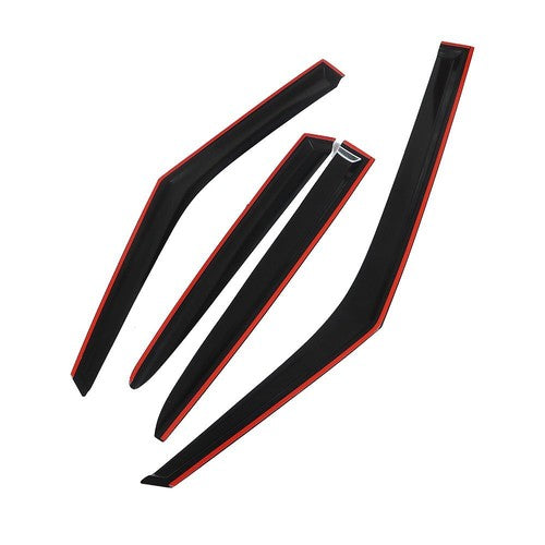 DURAFORCE For 2011-2017 Hyundai Sun Rain Guard Vent Deflectors 4X Window Visors