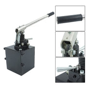 DURAFORCE Hydraulic Piston Hand Pump 2.7 Cid 5 Quart With Valve For Double Acting Cylinder