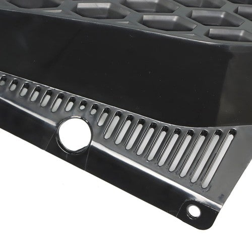 DURAFORCE Front Upper Grille Grill Honeycomb ABS Plastic Black For Toyota Sienna 2011-2017