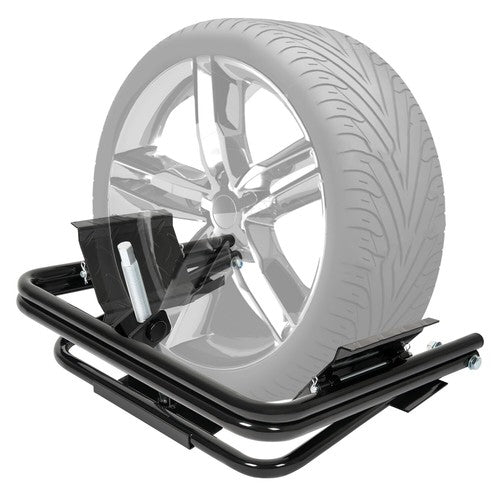 DURAFORCE Black Tire Leveler for Light RV Trailers Tire Booster Locking Chock 28050