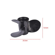 DURAFORCE Black Boat Propeller for Tohatsu Nissan Outboard Engine 35hp 40hp 50hp 13 Spline