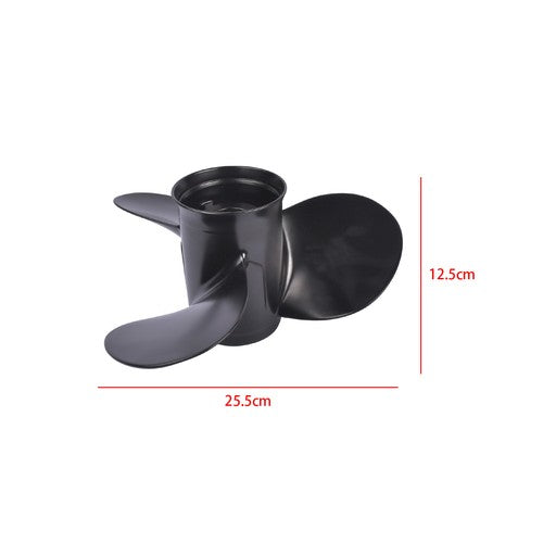 DURAFORCE Black Boat Propeller for Tohatsu Nissan Outboard Engine 35hp 40hp 50hp 13 Spline