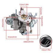 DURAFORCE Fit For Suzuki SJ410 Samurai SJ413 13200-80322 New Carb Carburetor 13200-80321
