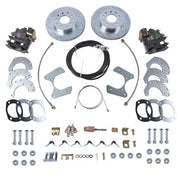 DURAFORCE For 1964-77 Rear Disc Brake Conversion Kit for 10 &12 Bolt for Chevrolet Pontiac