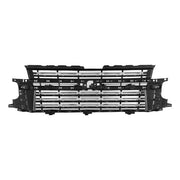 DURAFORCE 84634392 Black Front Bumper Grille for 2021-2024 Chevrolet Tahoe Suburban LT