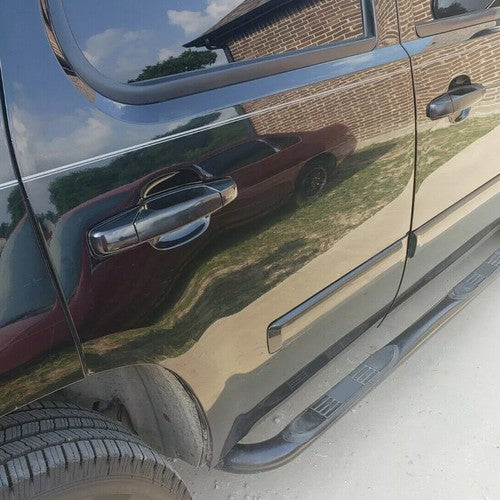 Set of 4 Black Door Handle for Chevy GMC Tahoe Yukon Sierra 2007 14