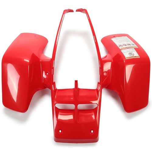DURAFORCE Front Fender Plastic Body Kit For Yamaha Banshee 350 YFZ350 Red 1987-2006