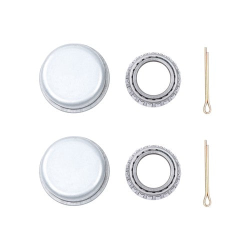 DURAFORCE 2-Pack Pre-assembled 5-Lug 4.5"Trailer Wheel Hub For 3,500 lbs #84 Trailer Axle