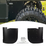 DURAFORCE Rear Wheel Inner Liner Mud Guards Fenders For 2013-17 Polaris Ranger XP900 1000