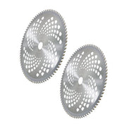 DURAFORCE 4 Pack 10" x 80T Carbide Tip Brush Blades For Cutter Trimmer Weed Eater New