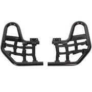 DURAFORCE Aluminum Nerf Bars Black bar Black nets For Honda TRX 250EX 250X Pair set 01-24