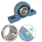 DURAFORCE UCPX15-47 2-15/16" Medium Duty Solid Base Pillow Block Bearing Unit