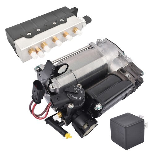 DURAFORCE Air Suspension Compressor Pump + Valve Control Unit For Mercedes S-Class W220