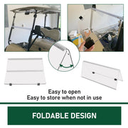 DURAFORCE For Yamaha G29 DRIVE Clear Windshield Folding (07-16) NEW ITEM Golf Cart Part