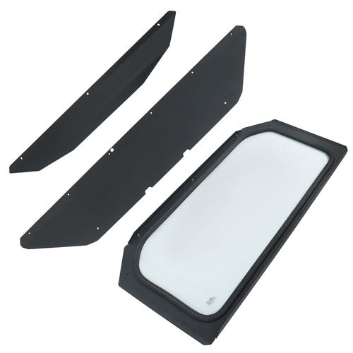 DURAFORCE Full Glass Windshield W/O wiper 17-24 For Can-Am Maverick X3 XDS XRS- UV Protect