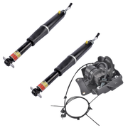 DURAFORCE Rear Air Shock Absorbers + Compressor For Buick Lucerne Cadillac DTS 2006-2011