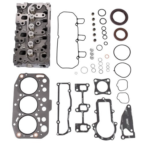 DURAFORCE New Complete Cylinder Head & Full Gasket Kit for Yanmar 3TNV70 3TNV70-XBV Engine