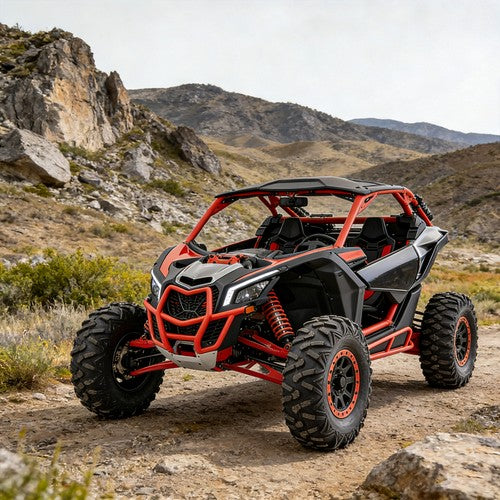 1 Set Red A Arm 72 Inch High Clearance For Can Am Maverick X3 RC RS MR Max Turbo R