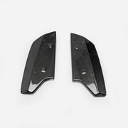 DURAFORCE Pair Rear Bumper lip Spoiler Splitter Diffuser CF For 08-16 Nissan GTR GT-R R35