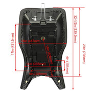 DURAFORCE Complete Seat Black For Polaris Sportsman 500 600 / Sportsman 700 2005 2006 2007