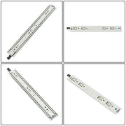 DURAFORCE 1 Pair 18 Inch 150 Lb Capacity Heavy Duty Locking Drawer Slides